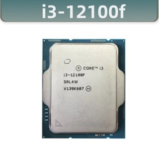 หน่วยประมวลผล CPU Core i3-12100F i3 12100F 3.3 GHz 4-Core 8-Thread L3=12M 60W LGA 1700 U2U1