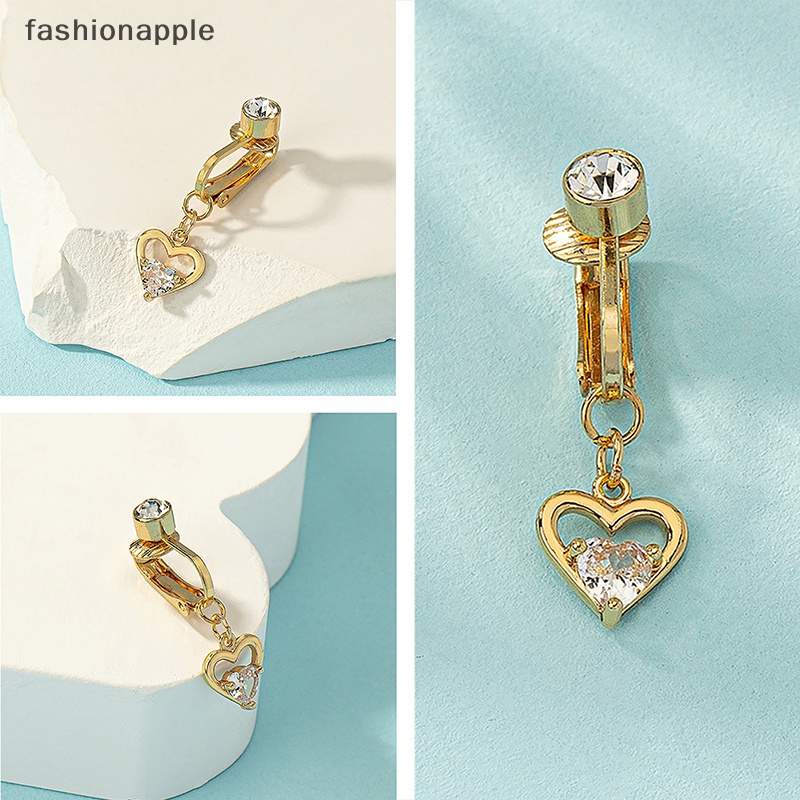 fashionapple-แหวนแฟชั่น-จี้รูปผีเสื้อ-หัวใจ-ประดับเพทาย-เครื่องประดับ-สําหรับผู้หญิง
