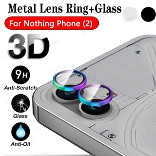 For Nothing Phone (2) 6.7inch 5G A065 Lens Cover Camera Lens Glass cap Metal Camera Ring Protector