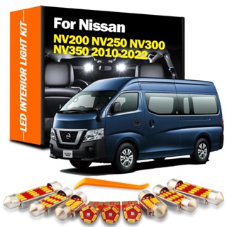 Canbus ชุดหลอดไฟ Led ภายในรถยนต์ สําหรับ Nissan NV200 NV250 NV300 NV350 2010-2016 2017 2018 2019-2022