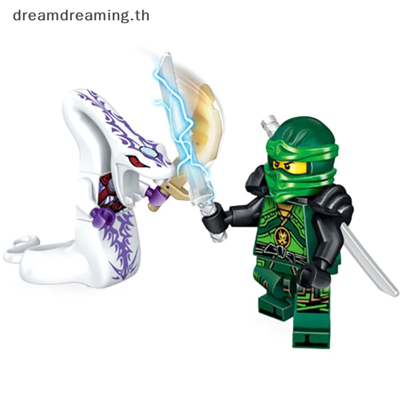 ใหม่-ของเล่นตัวต่อฟิกเกอร์-ninjago-kai-jay-sensei-wu-master-24-ชิ้น