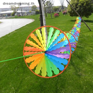 【ใหม่】กังหันลมล้อฝนสปินเนอร์ Whirligig Garden ตลกของเล่นเด็ก
 .