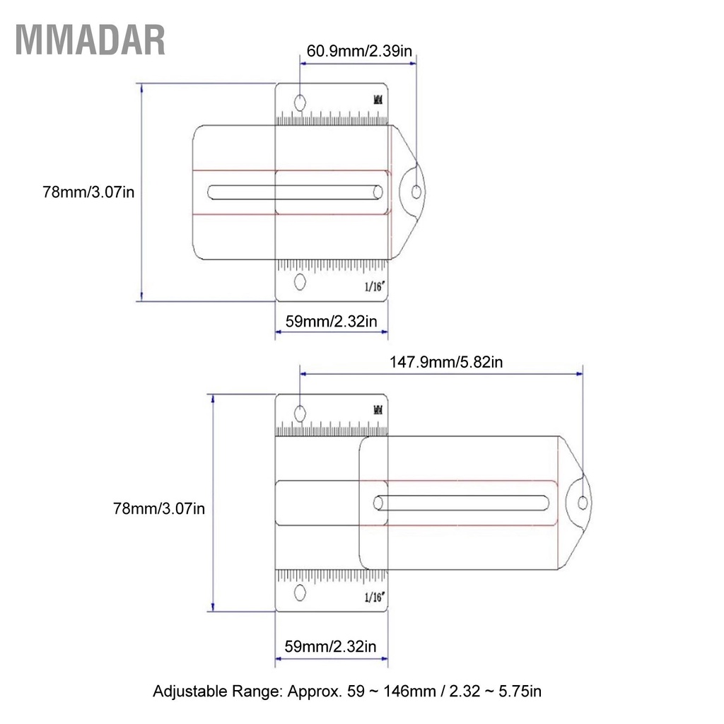 mmadar-เลื่อยโต๊ะจิ๊กริพบางแบบขยายสำหรับการตัดแถบแคบซ้ำๆ-ใช้งานได้กับแบนด์เราเตอร์