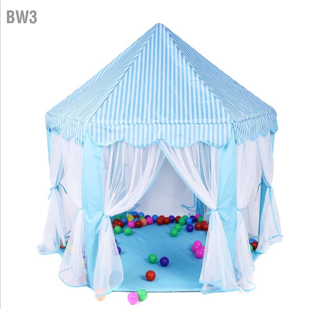 bw3-เต็นท์เด็กในร่มที่สวยงามสง่างามป้องกันยุงนอนเล่นเต็นท์โรงละครปราสาทเจ้าหญิง