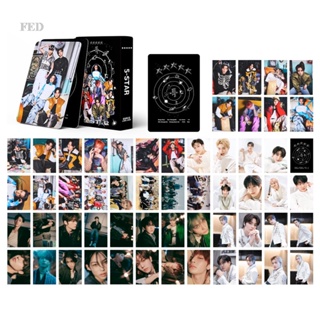 Fedealk อัลบั้ม Stray Kids 55 ชิ้น/ชุด ★★★★★ การ์ดศิลปินเกาหลี ซีรีส์ 5 ดาว ขนาดเล็ก