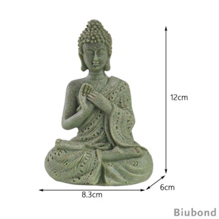 [Biubond] รูปปั้นพระพุทธรูปเรซิ่น สําหรับตั้งโต๊ะ สํานักงาน