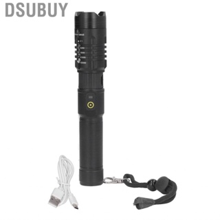 Dsubuy Flashlight 5000LM Aluminum Alloy P50 Strong Light Telescopic Zoom  BS