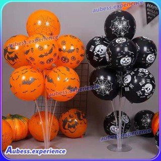 12 นิ้วฮาโลวีน Carnival Party ตกแต่งบอลลูนค้างคาว Skull Ghost ฟักทองเทศกาลผีบอลลูน 100 ชิ้น Experth