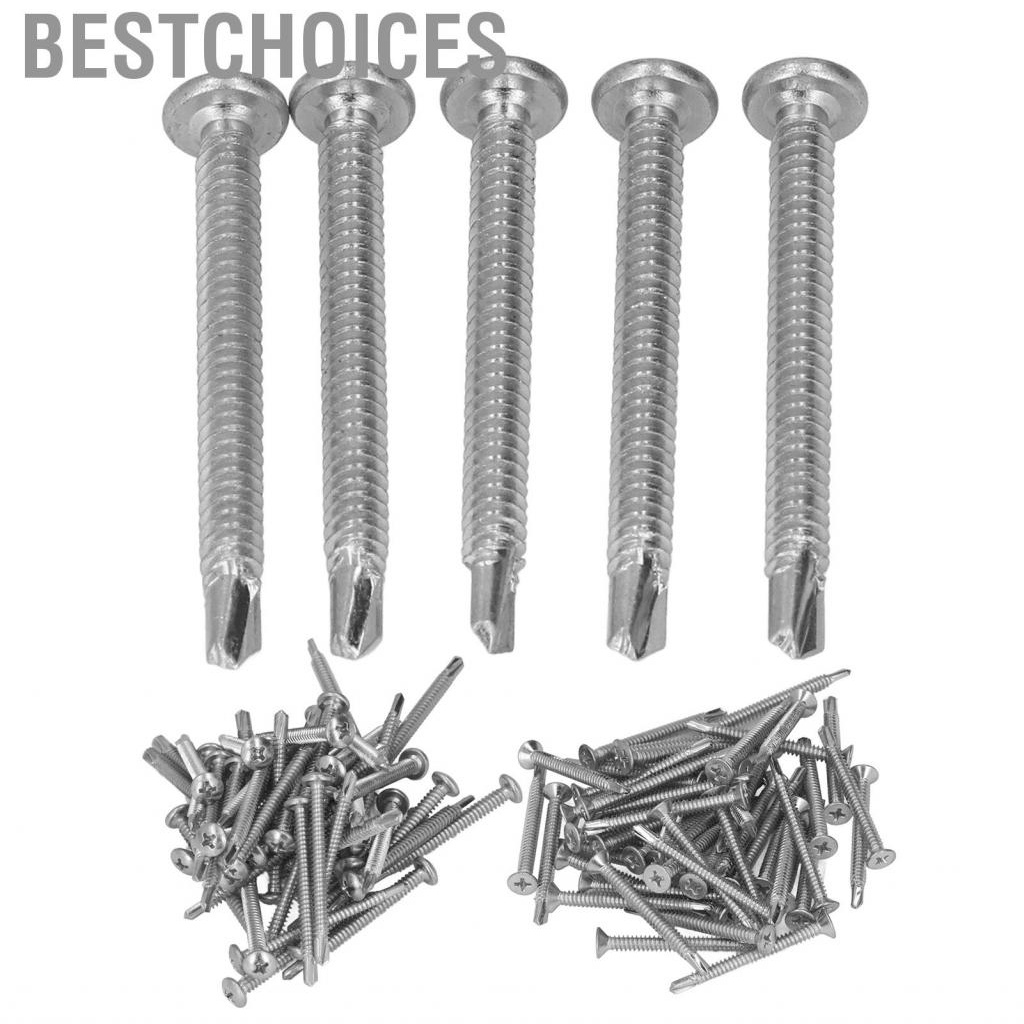 bestchoices-cross-drive-screw-silver-self-drilling-for-office-home