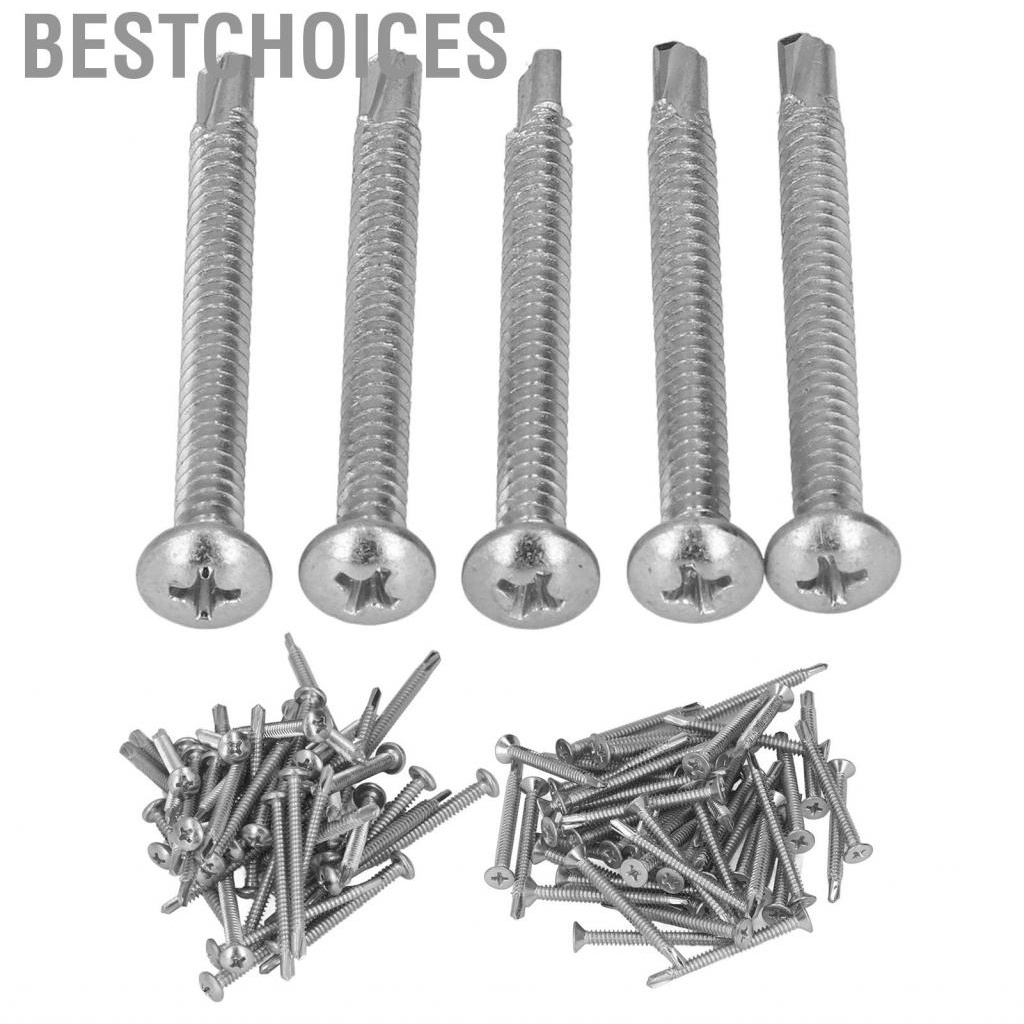 bestchoices-cross-drive-screw-silver-self-drilling-for-office-home