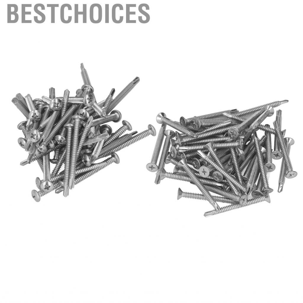 bestchoices-cross-drive-screw-silver-self-drilling-for-office-home