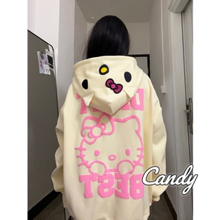 Candy Kids   เสื้อผ้าผู้ญิง แขนยาว แขนเสื้อยาว คลุมหญิง สไตล์เกาหลี แฟชั่น  ทันสมัย พิเศษ Korean Style สวย  ins fashion คุณภาพสูง Chic A28J18D 39Z230926