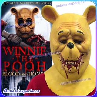 Winnie The Pooh Halloween Latex Mask Halloween Horror Winnie The Pooh Headgear ผู้เชี่ยวชาญ