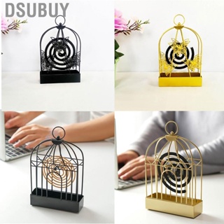 Dsubuy Mosquito Coil Holder Repellent  Rack Fireproof Scald Proof Ashes Box Iron Wire Frame Home Decoration