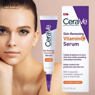 JULYSTAR CeraVe Skin Renewing Vitamin C Serum 30ML วิตามินซีขายร้อน