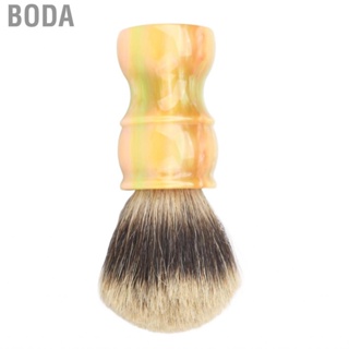 Boda Barber Brush Neck Duster Stable Placement Resin High Durability Exquisite Handle Synthetic Shaving for Salon Home