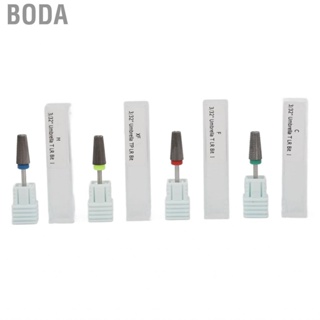 Boda Nail Art Drill Bits Different Roughness  Gel Grinding Heads High Strength Tungsten Steel for Manicure Home