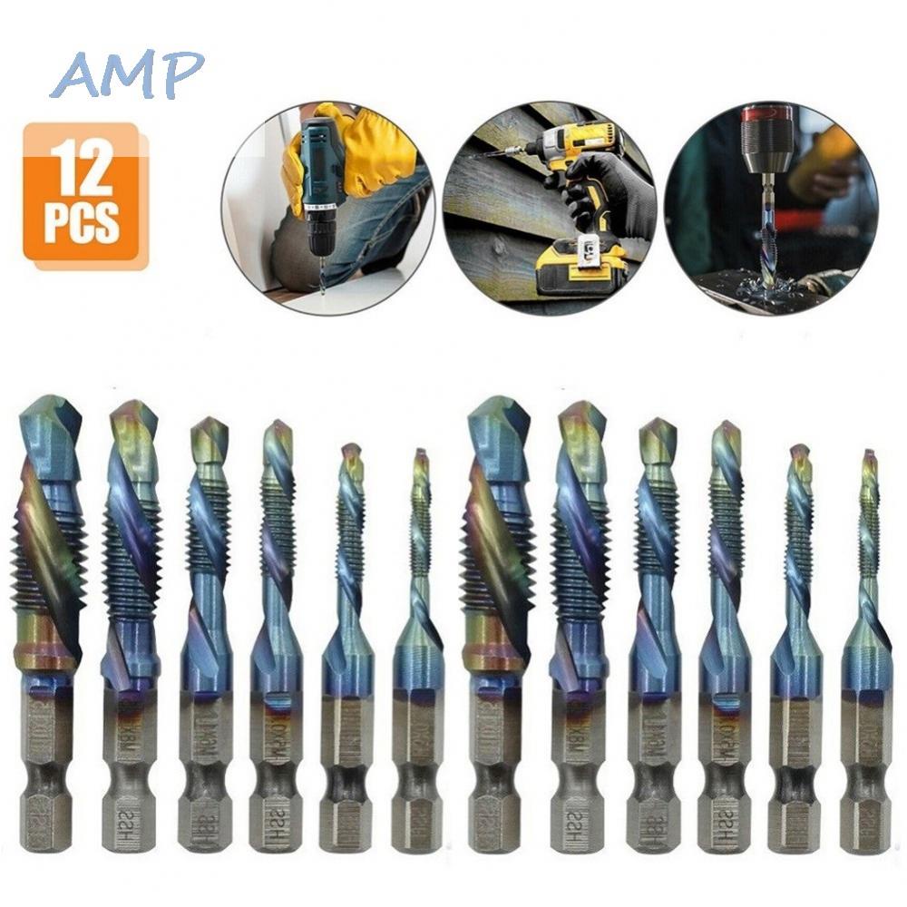 new-8-tap-drill-tap-drill-bits-impact-driver-bit-quick-change-right-hand-thread-tap