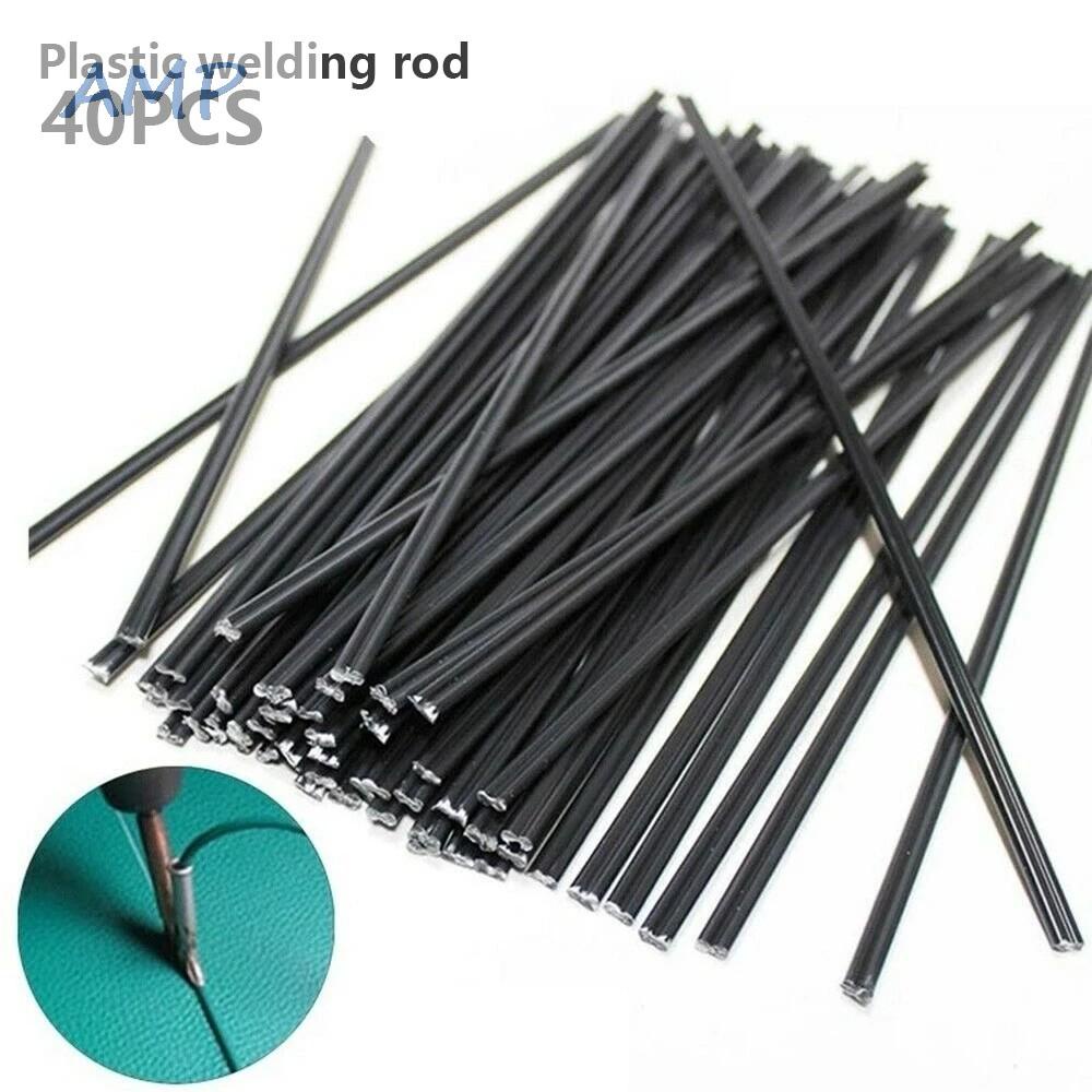 new-8-black-pp-welding-rods-plastic-repair-rods-tool-welder-welding-40pcs-black-pp