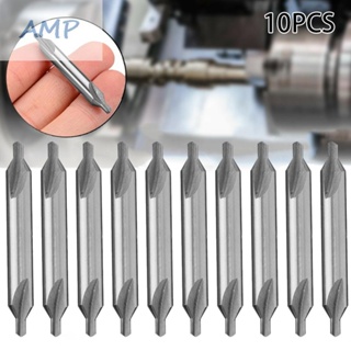 ⚡NEW 8⚡Drill Bit 10pcs Center 60 Degree Combined Countersink Spotting Durable