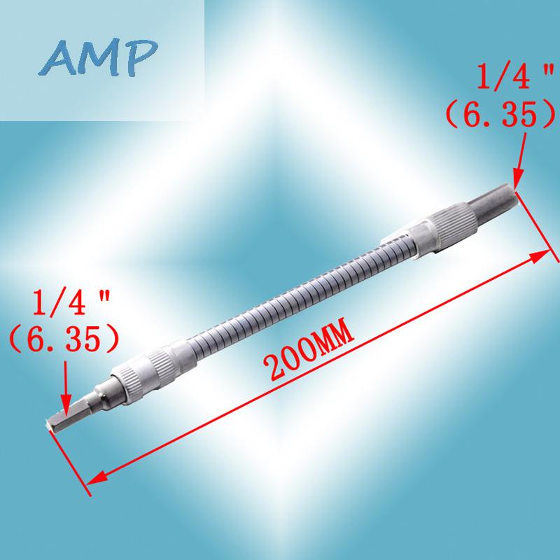 new-8-silver-flexible-shaft-extension-for-standard-drills-durable-and-reliable