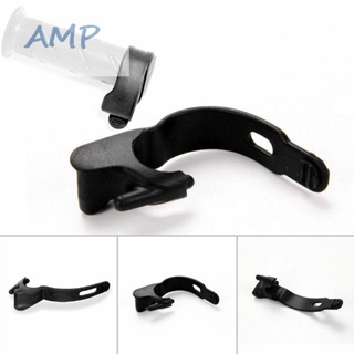 ⚡NEW 8⚡Parts Black Motorcycle Rubber Armrest Clamp Pockets Tool bag Hand Grip Control