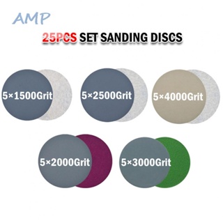 ⚡NEW 8⚡Sand Paper 1500-4000 Grit 25pcs 3inch Hook &amp; Loop Polishing Sanding Durable