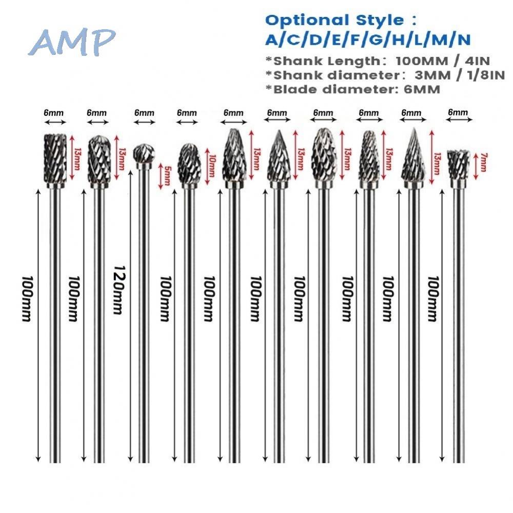 new-8-11-types-100mm-grinding-head-rotary-burr-3mm-shank-carving-long-hot-new