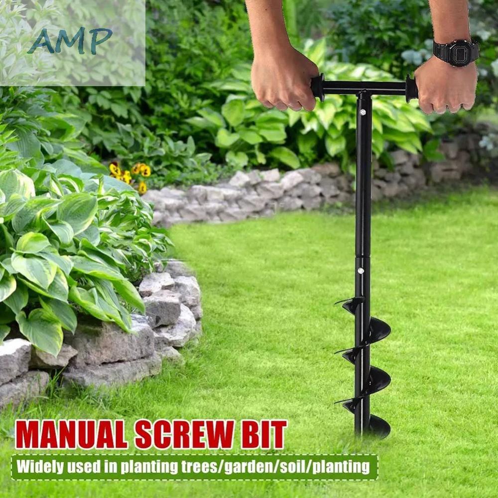 new-8-hand-earth-auger-hand-hole-post-soil-auger-drill-earth-fence-brand-new