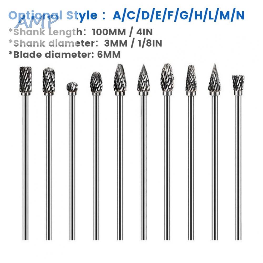 new-8-11-types-100mm-grinding-head-rotary-burr-3mm-shank-carving-long-hot-new