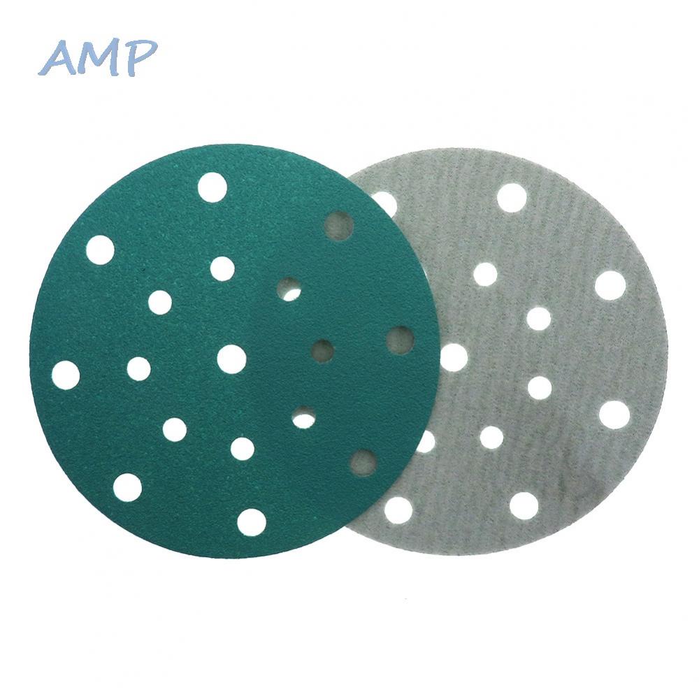 new-8-sanding-discs-6inch-abrasive-sheet-for-sander-green-sandpaper-power-tools