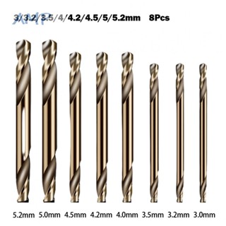 ⚡NEW 8⚡Drill Bits Durable High Speed Steel 8pcs For 304 Stainless Steel M35 Cobalt