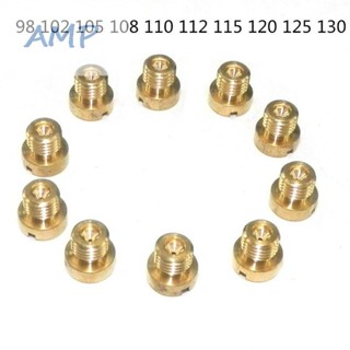 ⚡NEW 8⚡Carburetor Nozzles For Carburetor 98-130 6*0.75mm Kit 10pcs Main Jet New
