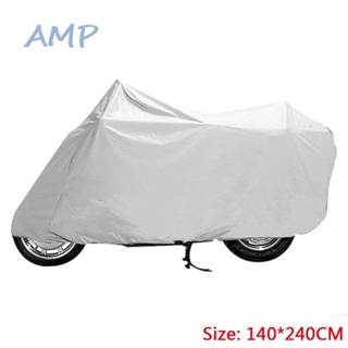 ⚡NEW 8⚡Useful Outdoor Bike Rain Dust Protector 140*240CM Silver 1pc Motorcycle Cover
