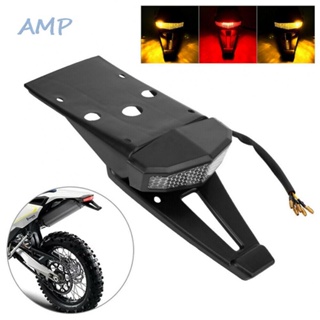 ⚡NEW 8⚡Tail Light With Bracket Universal 1pcs Bike Enduro Fender Rear Tail Light