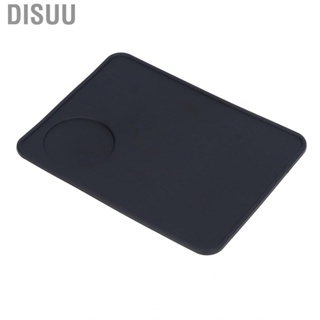 Disuu Coffee Tamping Mat Soft Flexible Black  Grade Silicone Odorless Non Slip AC