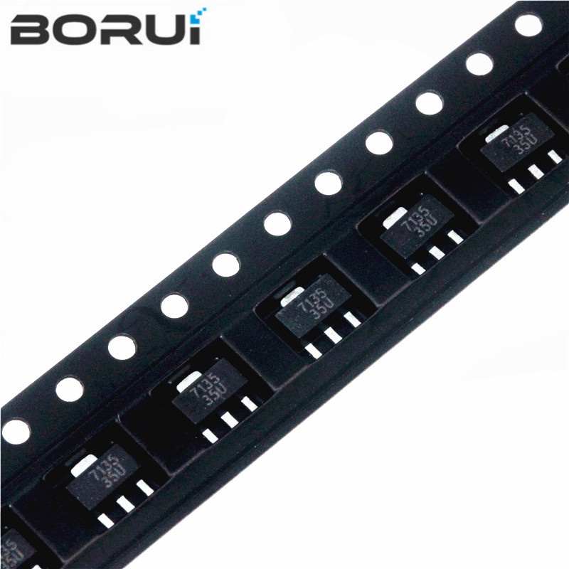 ใหม่ ของแท้ ชิพไดรเวอร์ LED L7135 AMC7135 350mA 2.7-6V SOT-89 10 ชิ้น ...