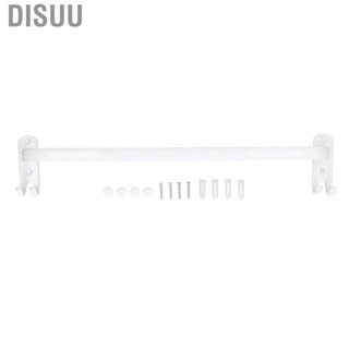 Disuu Towel Bar White Multifunctional Thickened RustProof Bathroom Rack