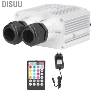 Disuu 16W RGBW Fiber Optic Light Double End Source W/ JY