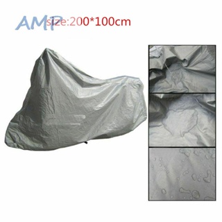 ⚡NEW 8⚡Motorcycle Protective Cover Bike Outdoor Rain&amp;Dust UV Proof Silver gray