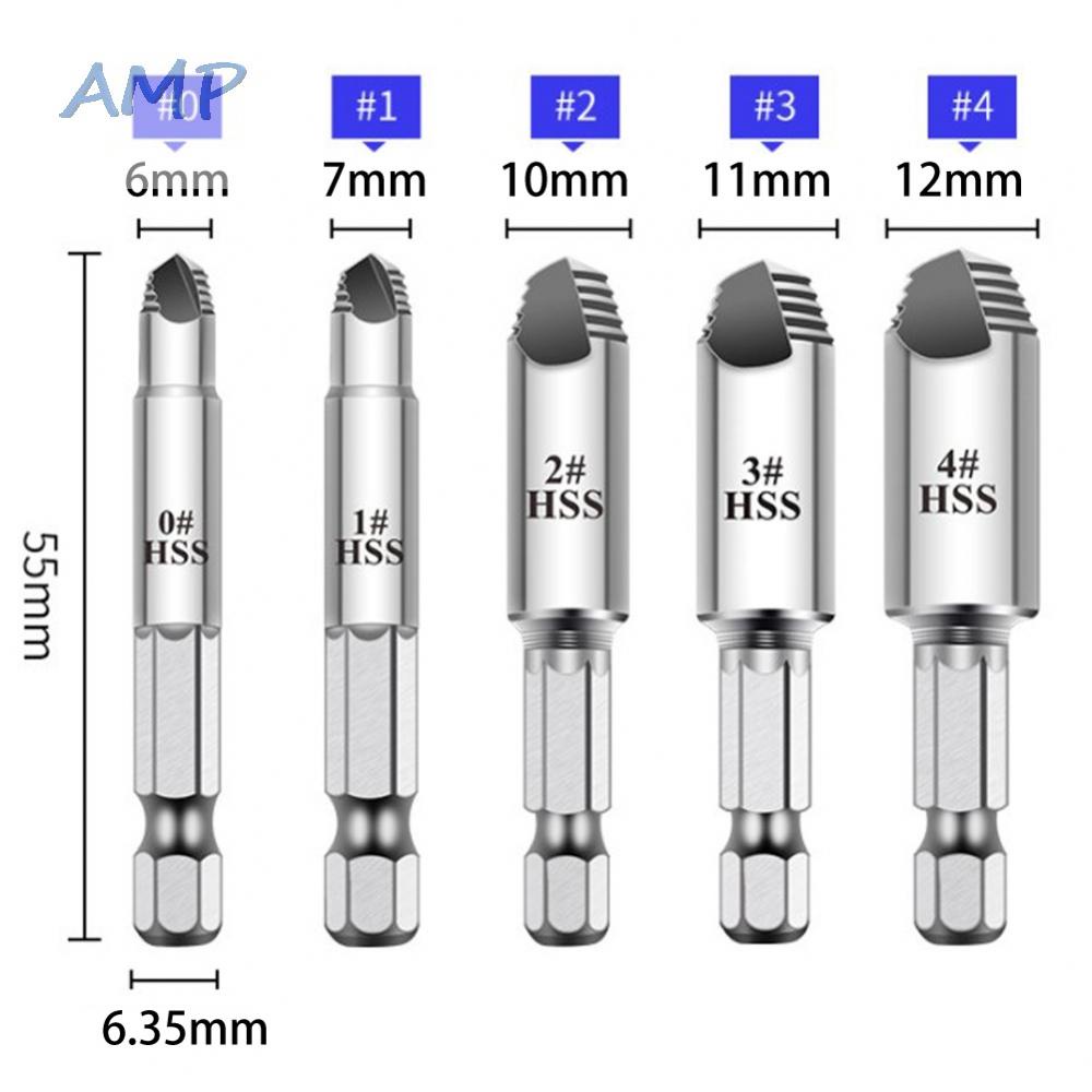 new-8-screw-extractor-5pcs-set-alloy-steel-for-iron-steel-screws-removable-set