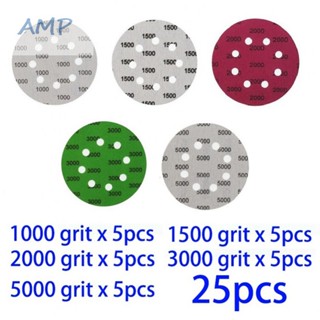 ⚡NEW 8⚡Sanding Discs Accessories Anti-clogging Hook&amp;Loop Silicon Carbide Wet Dry