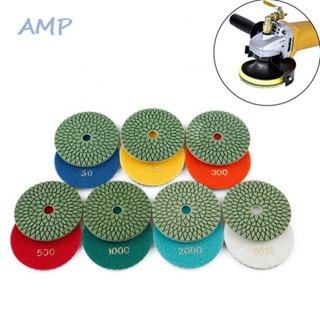 ⚡NEW 8⚡Polishing Pad 100mm /4 Inch 2000# 3000# 50# 500# Artificial Stone Granite