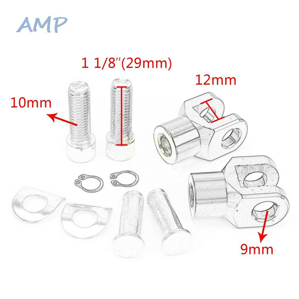 new-8-supports-mounts-motorcycle-stainless-steel-screw-universal-29mm-chrome