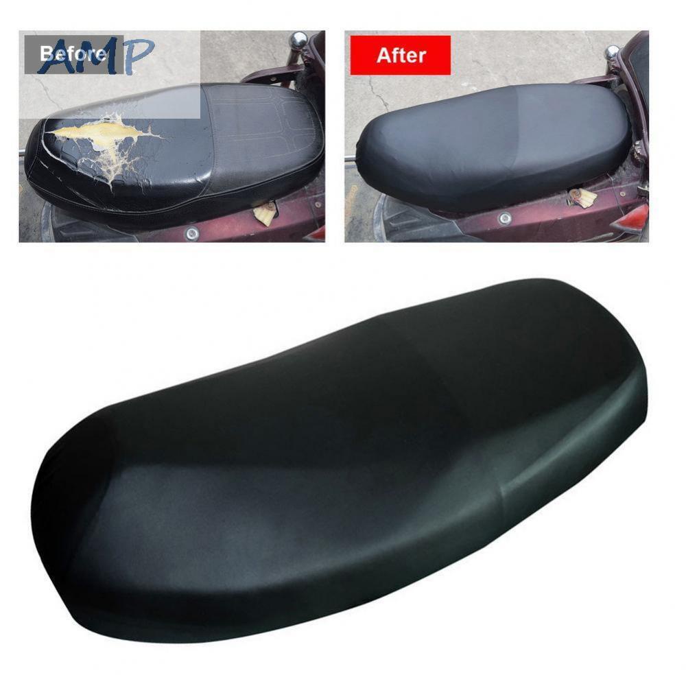 new-8-seat-cover-leather-fabric-black-motorcycle-seat-cover-universal-seat-cover