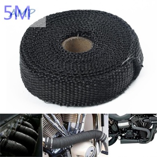 ⚡NEW 8⚡Accessories Motorcycle Glass Fiber Insulation Tape +4*Ties Pipe Insulation Tape