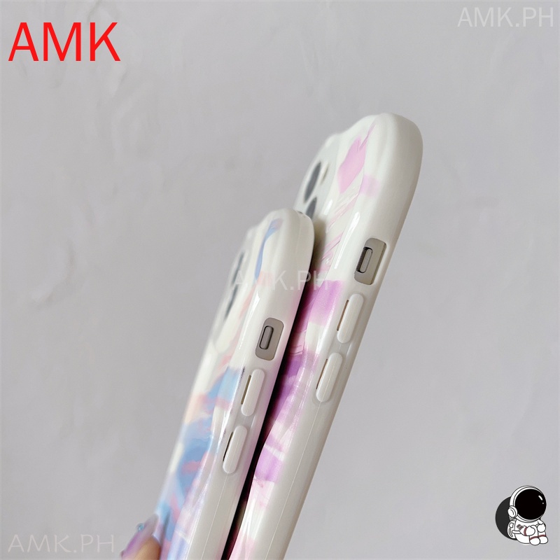 amk-เคสโทรศัพท์มือถือแบบใส-ลายคลื่น-3d-สีรุ้ง-สีม่วง-สําหรับ-vivo-v27e-v27-pro-v25-v25e-v23e-v23-v21e-y02-y02a-y02s-y15-y15s-y15a-y16-y20i-y51-y22-y22s-y31-y33s-y21s-y35-y76-stnyk