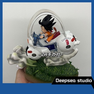 Deepsea studio [Quick delivery in stock] high-quality Gk little Wukong innocent motorcycle motorcycle little Wukong model gift in stock