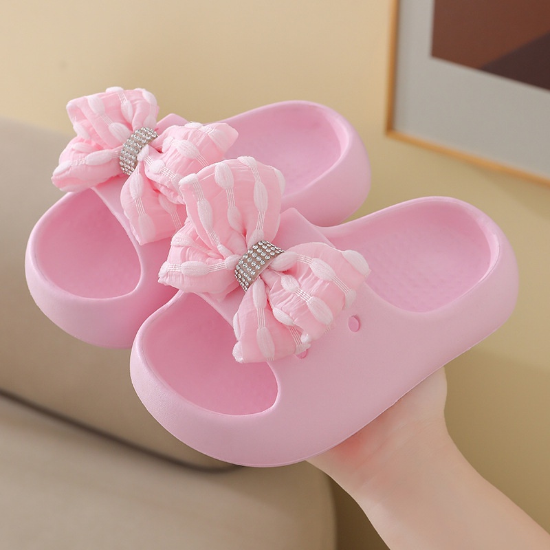 do-re-mi-รองเท้าแตะประดับโบว์สุดน่ารักของสาวๆ