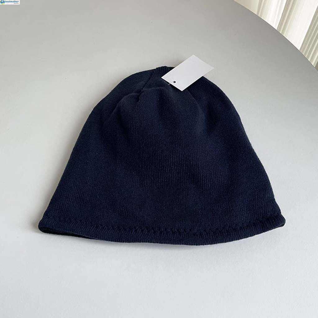 หมวกบีนนี่-ผ้าถัก-กันลม-ลายหัวกะโหลก-ให้ความอบอุ่น-แฟชั่นฤดูหนาว
